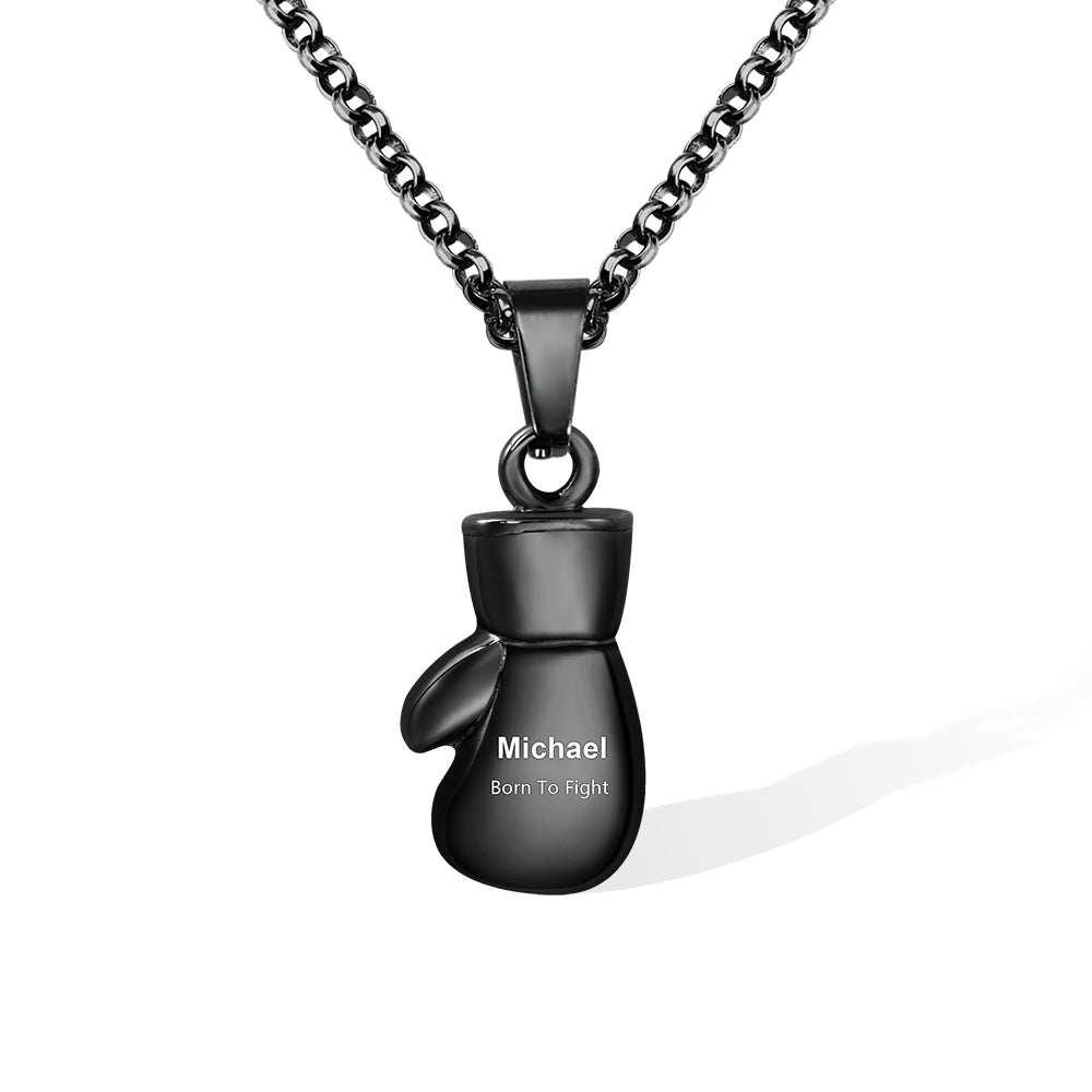 Boxing Glove Pendant Necklace