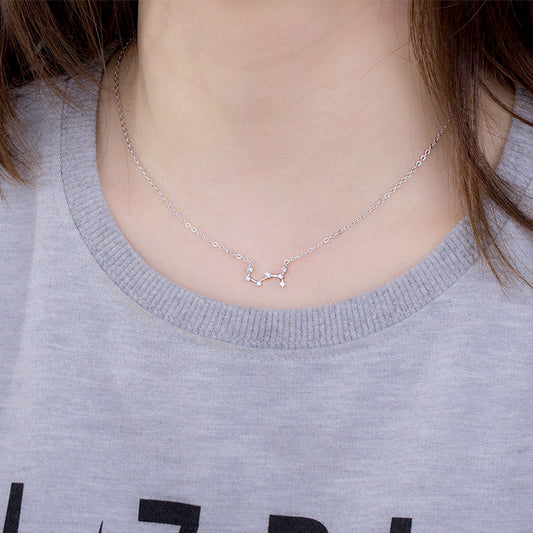Zodiac Star Sign Necklace | Personalized  Constellation Necklace