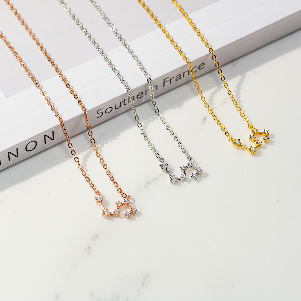 Zodiac Star Sign Necklace | Personalized  Constellation Necklace