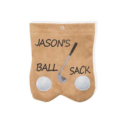 Personalized golf ball sack | Golf humor gifts